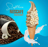 بستنی نسکافه فندق