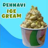 بستنی  زعفران  بادام هندی